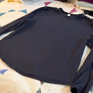 lululemon athletica Navy Long Sleeve French Terry sweatshirt